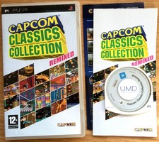 CAPCOM CLASSICS COLLECTION REMIXED COMPLET SONY PSP PAL FAH (FR) CIB OVP - jeu