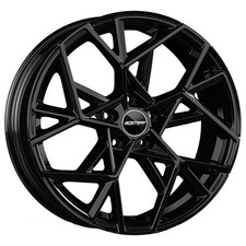 JANTES ROUES GMP CARTESIO POUR RENAULT CLIO III 6.5X16 4X100 GLOSSY BLACK B8I
