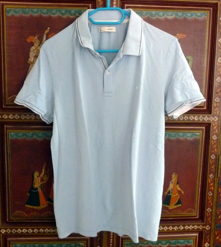 Polo bleu ciel - pour, homme
