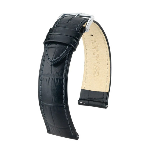 Bracelet montre noir - bracelet, en