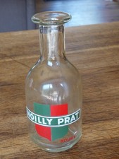 Ancienne Carafe publicitaire en verre NOILLY PRAT café bar bistrot collection