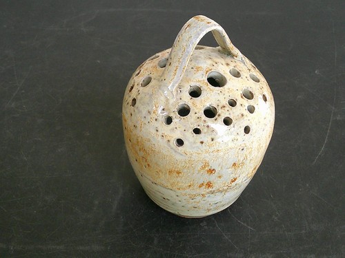 Pique fleurs vase ceramique - fleurs, en