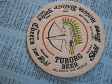 1 SOUS BOCK TUBORG BEER DANEMARK