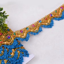 8.5m Métallique Sequin Tissu