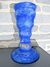An 80/90 - GROS Vase bleu