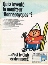 PUBLICITE  1970   CLUB