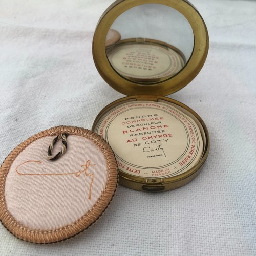 Poudrier coty chypre - poudrier,