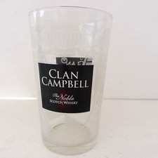* VERRE SCOTCH WHISKY CLAN CAMPBELL THE NOBLE
