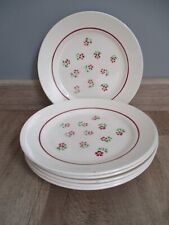 6 Assiettes plates anciennes
