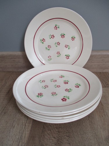 Assiettes plates anciennes - 6,