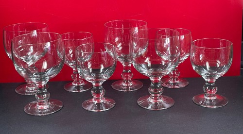 Set fois verres vin - fois, (vin