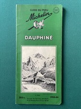 Guide Vert Michelin ancien 1953-1954 Dauphiné