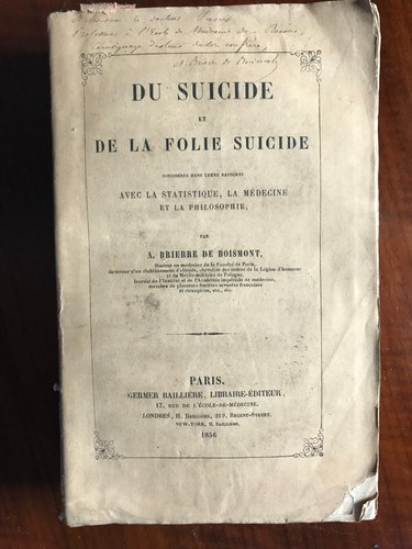 Suicide la folie - et,