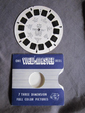 TINTIN Temple du Soleil, VIEW MASTER PHOTOS en relief , 1 disques , B5423