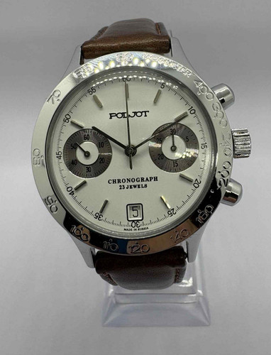 Poljot chronographe 3133 - chronographe, "