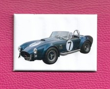 JOHNNY HALLYDAY magnet SHELBY AC COBRA 427 MKII ☆★☆  année 2024