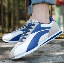 Sneakers baskets homme bleu