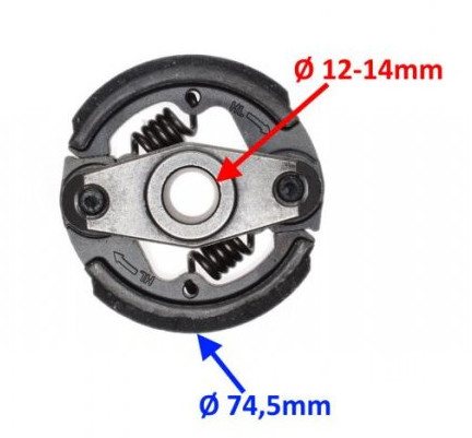 Kupplung pocket bike - bike, mini