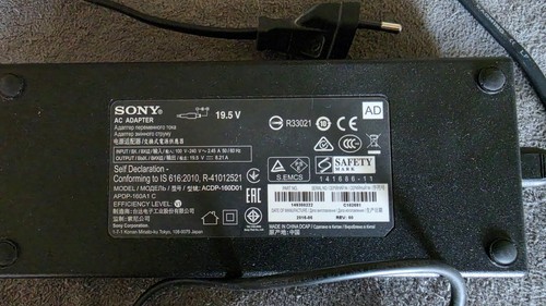 Sony adaptateur secteur - sony, 19,5v