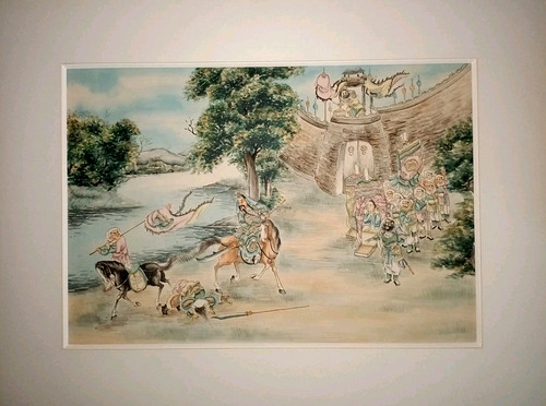 Ancien dessin chinois - ancien,