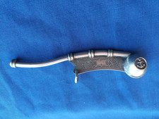 Marine : Sifflet en argent d'officier de marine époque second empire