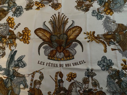 Carré soie hermes les - carré,