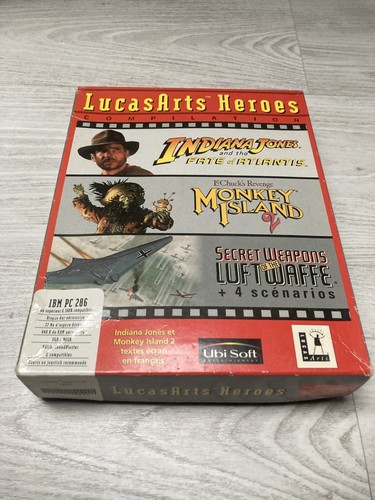 Jeu big box lucasart heroes - pc,