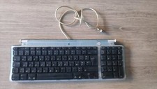 Clavier Apple Pro M2452 - Azerty, filaire USB - couleur bleu-vert - Testé, TBE
