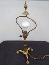 Lampe bronze tripode pied de lampe 19ème antique lampe