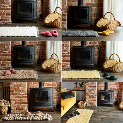 Tapis cuir mouton - en,