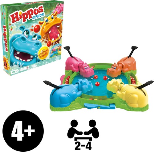 Hasbro gaming hippos gloutons - hippos,