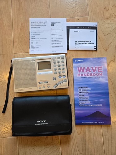 Sony icf sw7600gr - sony, portable