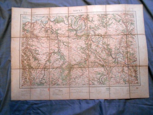 Ancienne carte etat - carte, major
