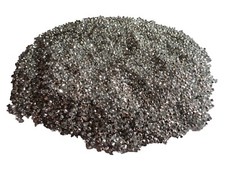 LOT DE 50grs DIAMANTS PVC 2mm ARGENTÉ POUR DÉCORATION DE TABLE  environ 10000pcs