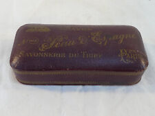 Ancienne Boite a Savon SAVONNERIE DU TIGRE celebre savon PEAU D'ESPAGNE PARIS