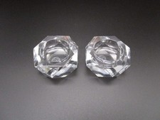 BACCARAT paire de salerons en