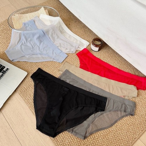 Slip homme couleurs unies avec