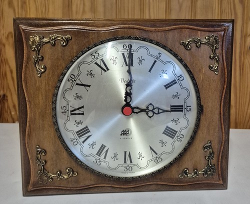Pendule vedette vintage bois - vedette,