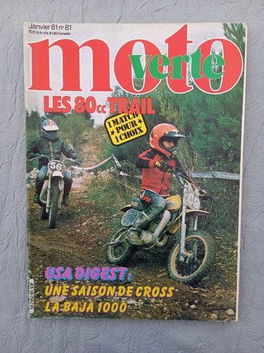 Moto verte de - moto, n°81