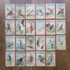 23 Chromos LA CHASSE  Henriot