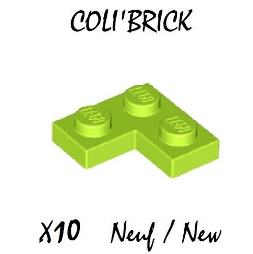 Lego 2420 10x plaque angle - plaque,