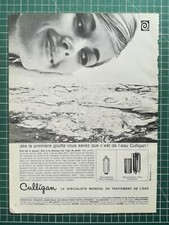 1070 Publicité circa 1960 Traitement de l'eau Culligan