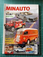 AP075 revue miniatures Minauto mag' N°15 Audi RS Spyder Renault Goélette R16