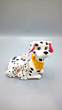 Dalmatien en porcelaine et petits chiot en très bonne état figurines décoration 