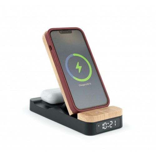 Réveil chargeur smartphone - réveil, &