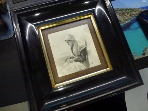 Portrait buste femme - de,