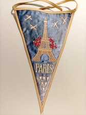 Fanion paris tour - tour, eiffel