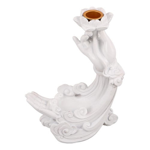 Porte bougie statue - bougie,