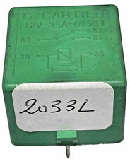03531 Relais Vert 12V 35A 5 broches – G.CARTIER Citroën Peugeot – Origine
