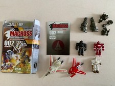 MACROSS SUPER DIMENSION FIGURE SERIES 002 VF-1 VALKYRIE 2004 + 3 ROBOTS SUMA